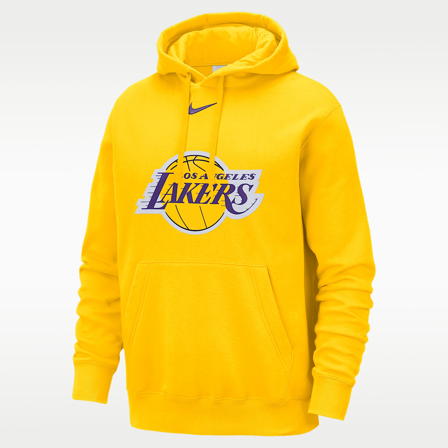 Los Angeles Lakers Club Men's Nike NBA Pullover Hoodie. Nike.com